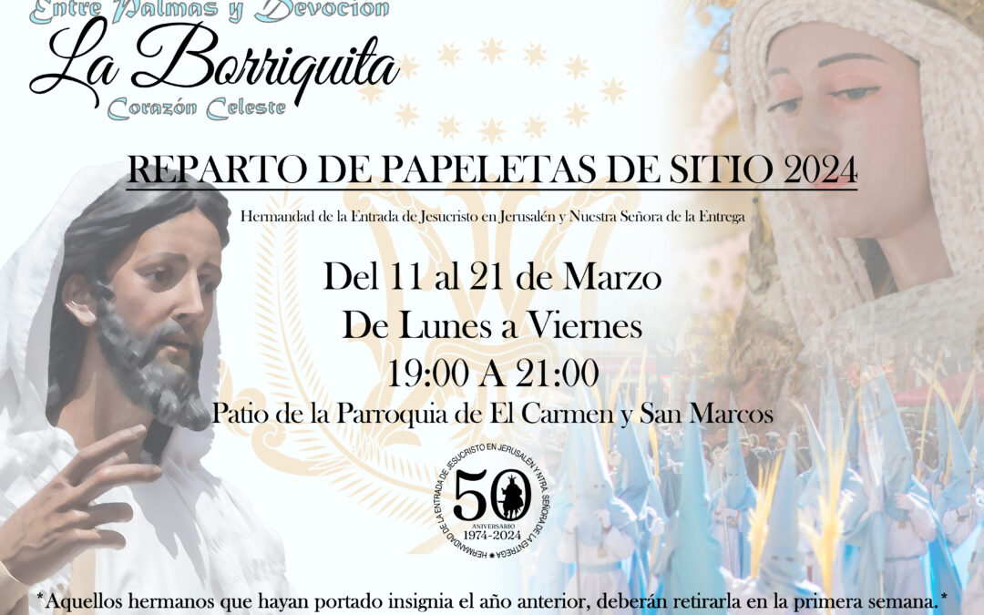 PAPELETAS DE SITIO
