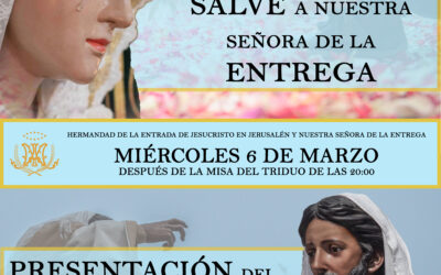 PRESENTACIÓN DEL CARTEL DEL 50 ANIVERASRIO Y SALVE A NTRA. SRA. DE LA ENTREGA