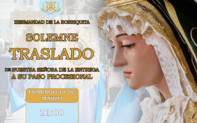 TRASLADO DE NTRA. SRA DE LA ENTREGA A SU PASO