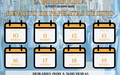 REPARTO DE PAPELETAS DE SITIO